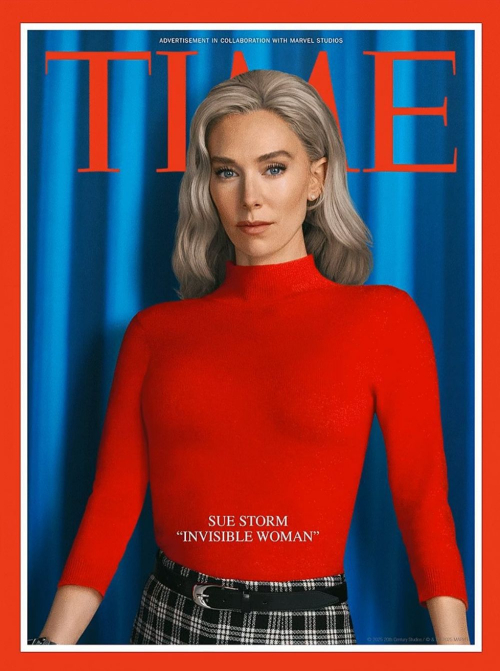 Vanessa Kirby on Time Magazine Cover, July 2025