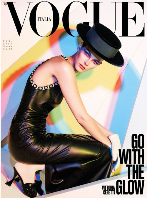 Vittoria Ceretti for Vogue Italy Cover, July 2025