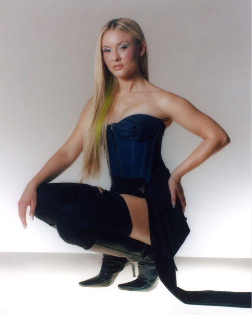 Zara Larsson stuns in Dsection magazine, Aug 2025