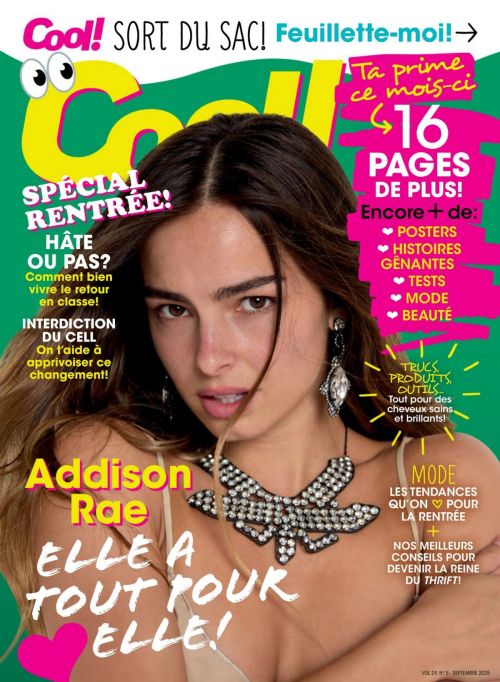 Addison Rae Cool Canada, September 2025