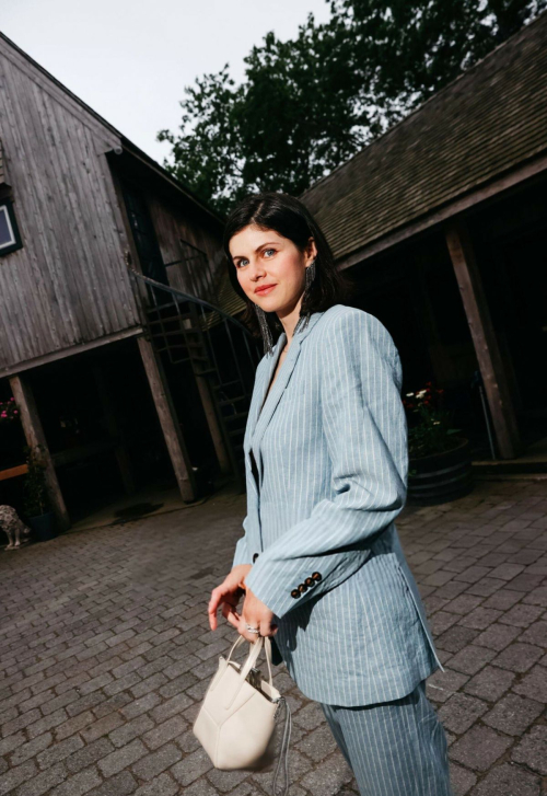 Alexandra Daddario at Brunello dinner, July 2025 1