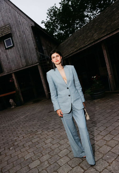 Alexandra Daddario at Brunello dinner, July 2025 2