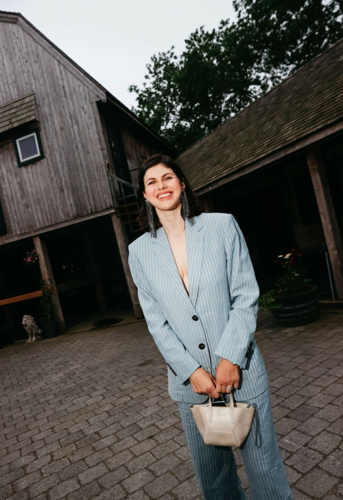 Alexandra Daddario at Brunello dinner, July 2025 5