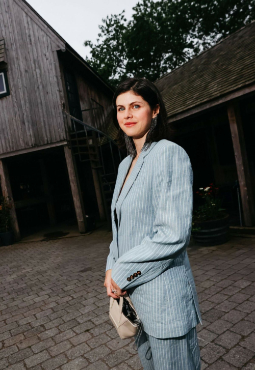 Alexandra Daddario at Brunello dinner, July 2025 6