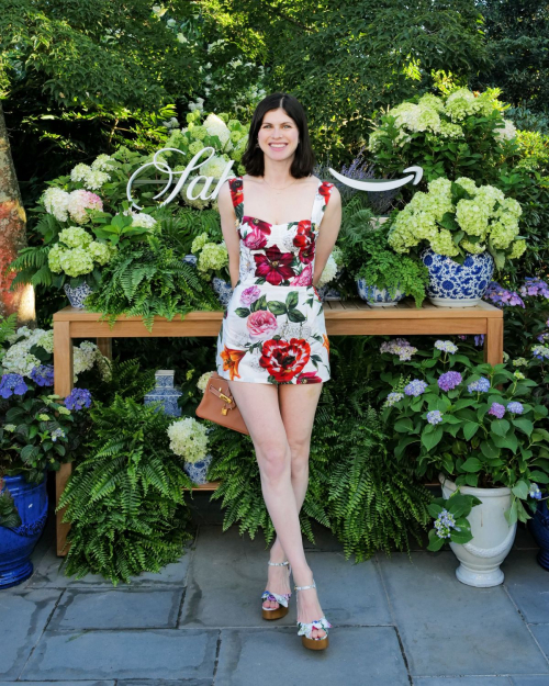Alexandra Daddario Saks on Amazon Event, July 2025