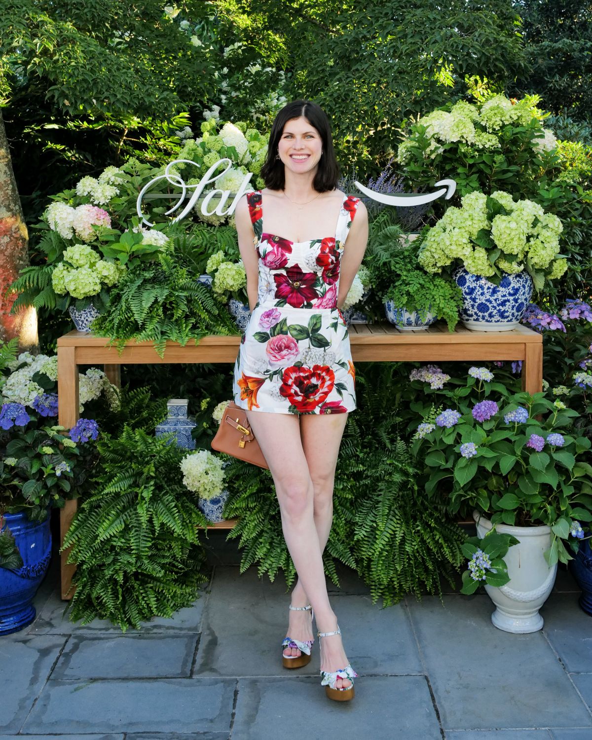 Alexandra Daddario Saks on Amazon Event, July 2025