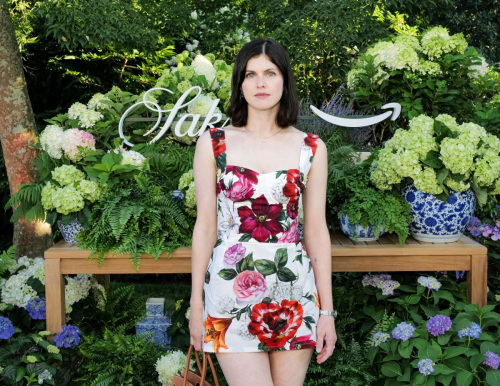 Alexandra Daddario Saks on Amazon Event, July 2025 3