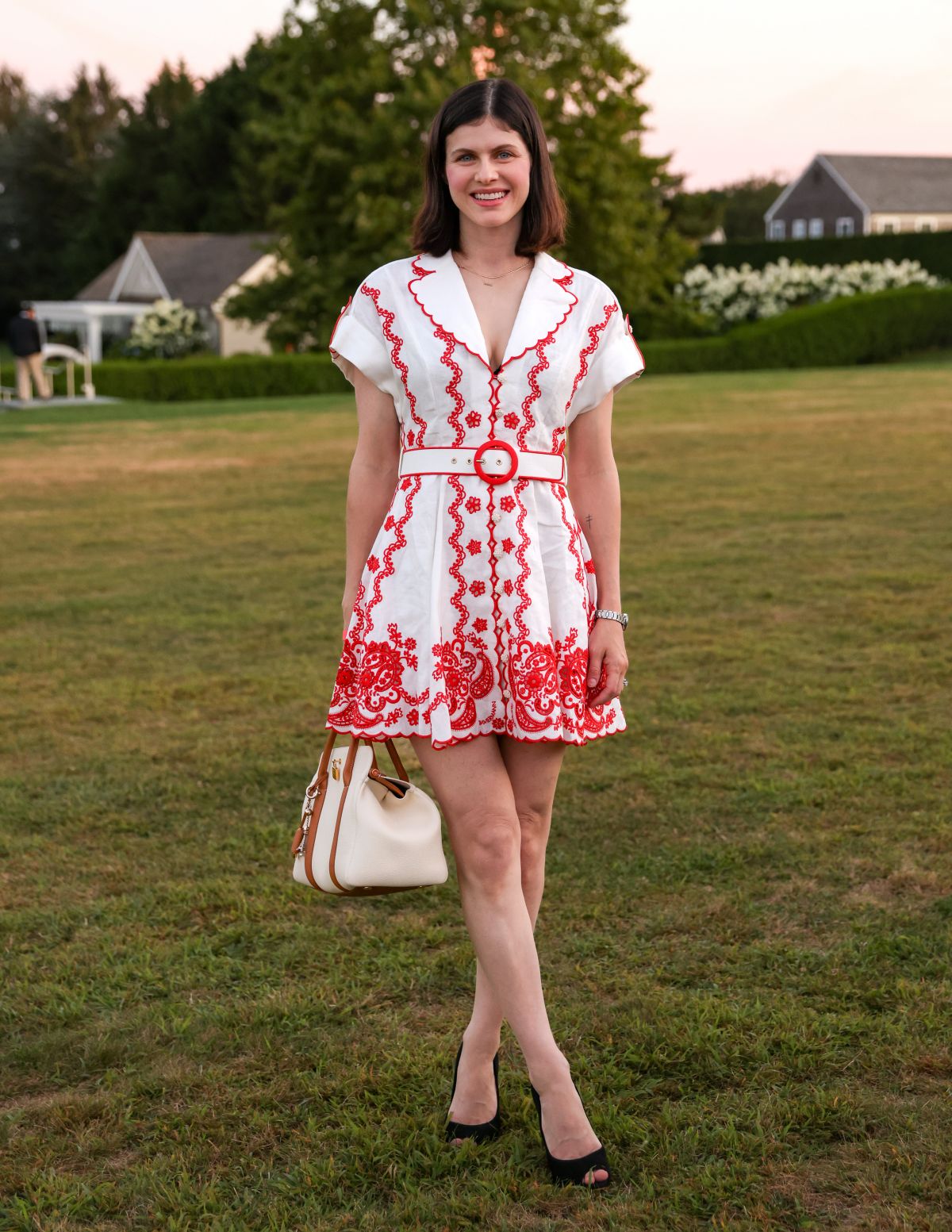 Alexandra Daddario Second Chance Rescue Gala Hamptons, August 2025