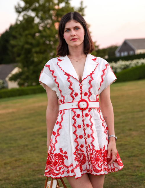 Alexandra Daddario Second Chance Rescue Gala Hamptons, August 2025 3
