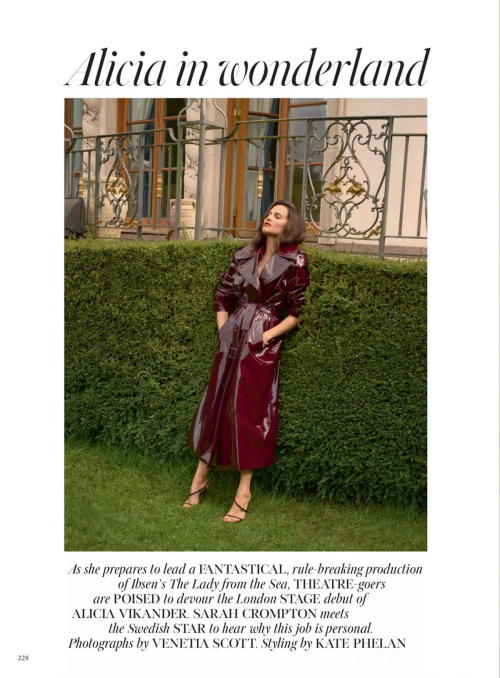 Alicia Vikander Vogue UK, September 2025 3