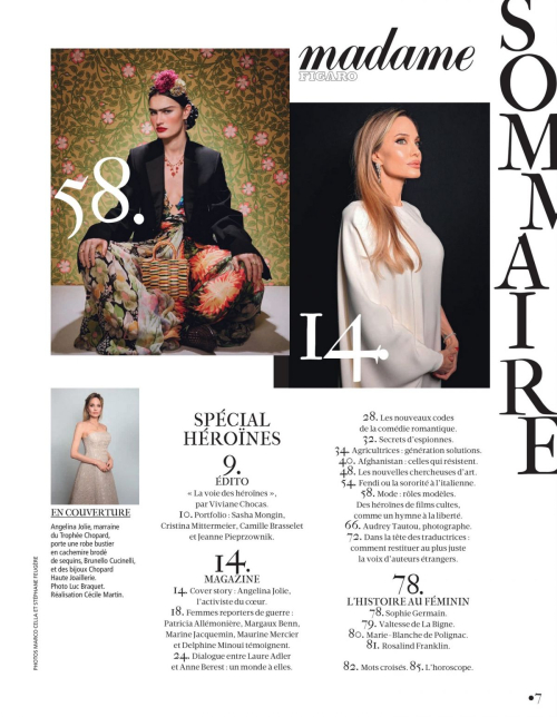 Angelina Jolie in Madame Figaro, August 2025 2