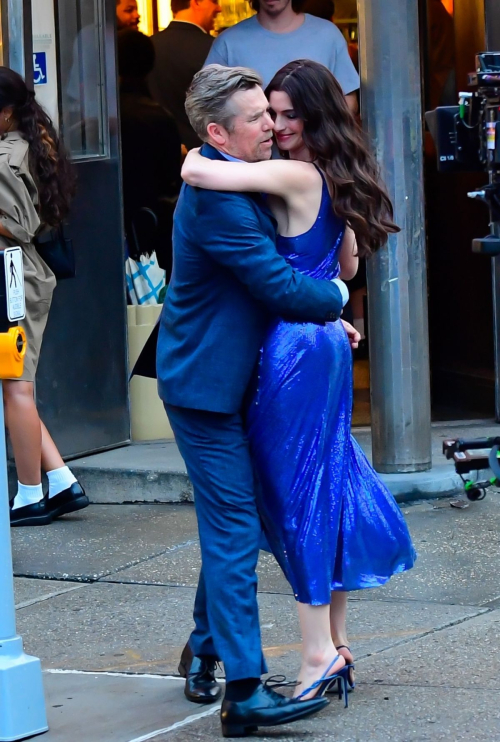 Anne Hathaway Films Devil Wears Prada 2, August 2025