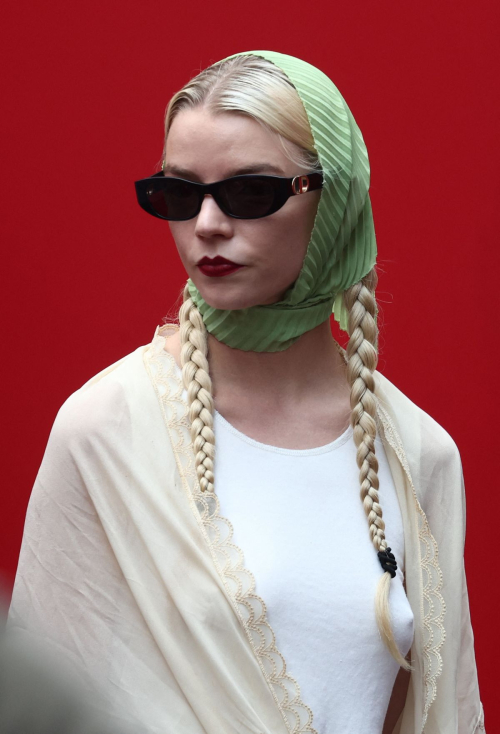 Anya Taylor-Joy attends F1 Grand Prix Hungary, August 2025