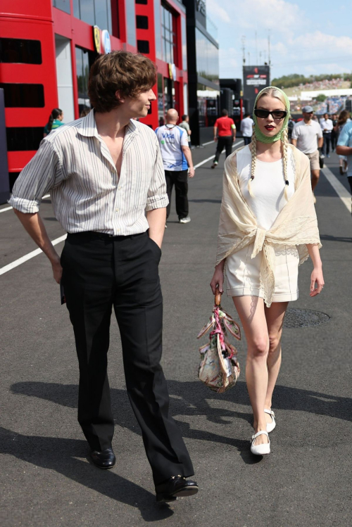Anya Taylor-Joy attends F1 Grand Prix Hungary, August 2025 1