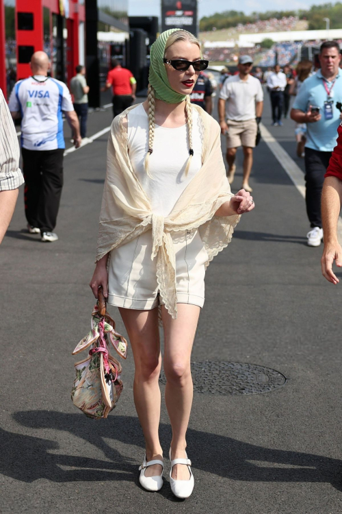 Anya Taylor-Joy attends F1 Grand Prix Hungary, August 2025 5