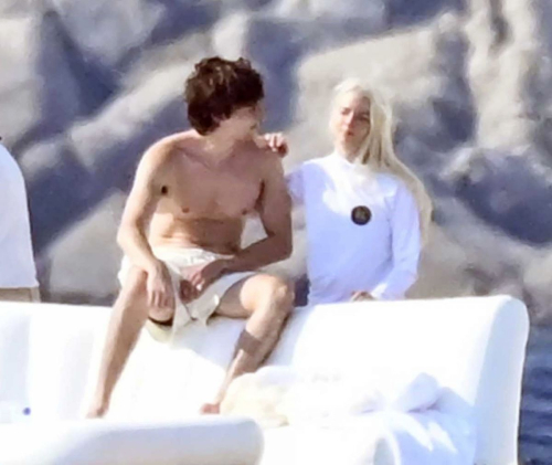 Anya Taylor-Joy & Nina Dobrev yacht in Mykonos, August 2025 5