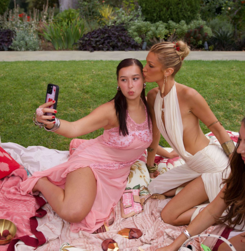 Bella Hadid Kendall Kylie Jenner and Hailey Bieber Orebella Launch Party, August 2025 8