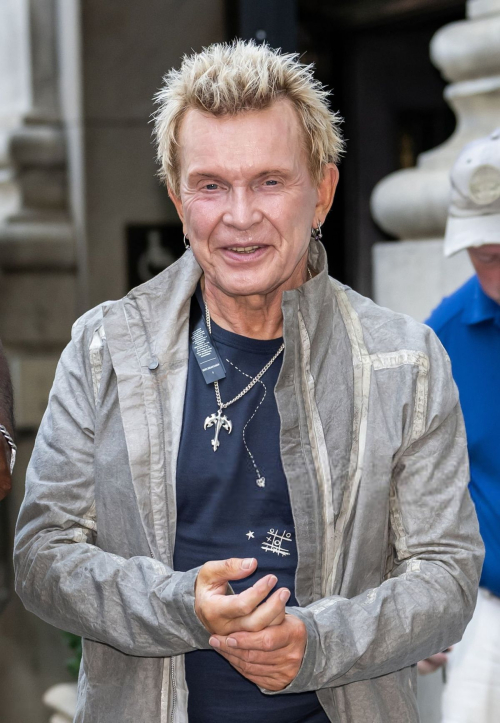 Billy Idol day out in Philadelphia, August 2025 1