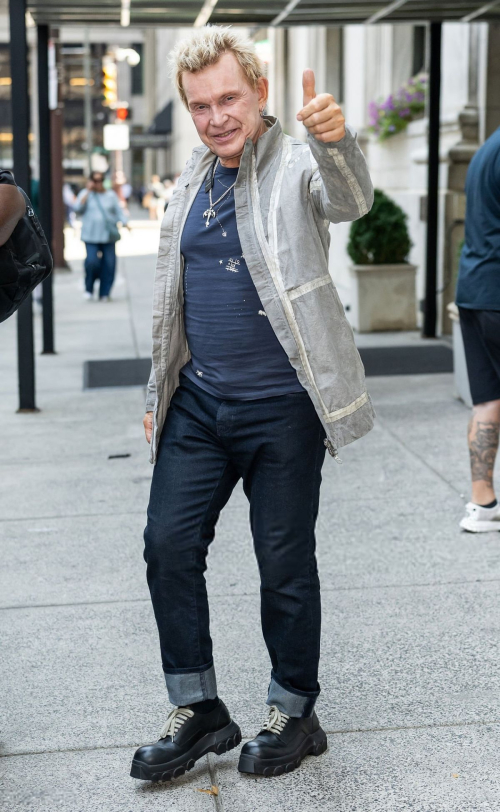 Billy Idol day out in Philadelphia, August 2025 2