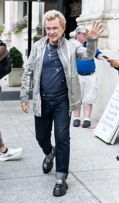 Billy Idol day out in Philadelphia, August 2025 4