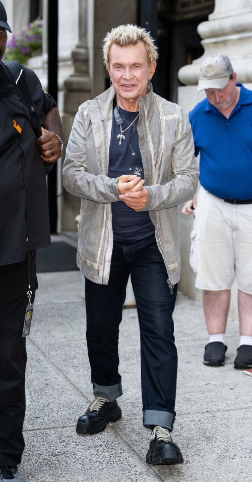 Billy Idol day out in Philadelphia, August 2025 6