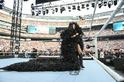 Cardi B at SummerSlam MetLife Stadium, August 2025 1