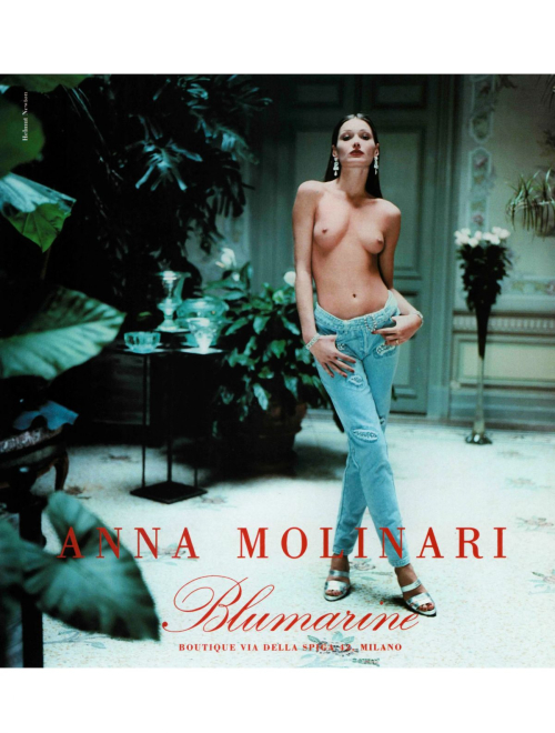 Carla Bruni & Monica Bellucci Blumarine by Anna Molinari, 1993 2
