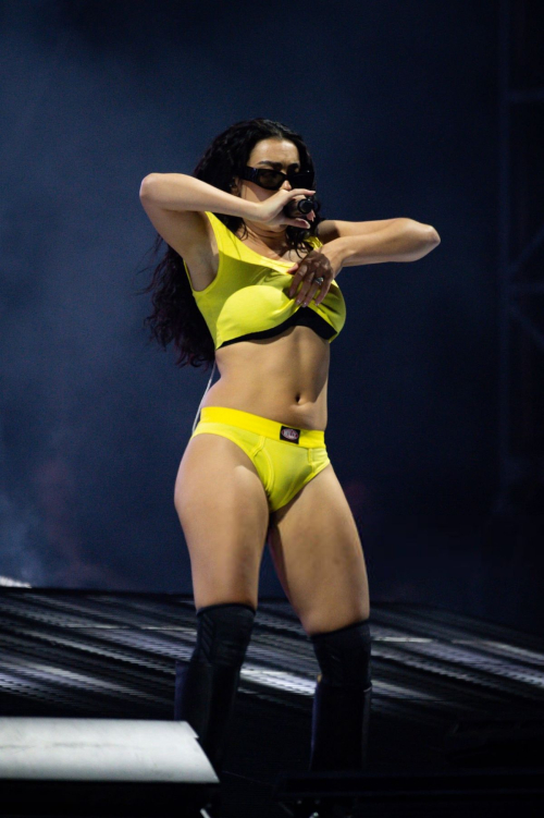 Charli XCX Performs at Sziget Festival, August 2025