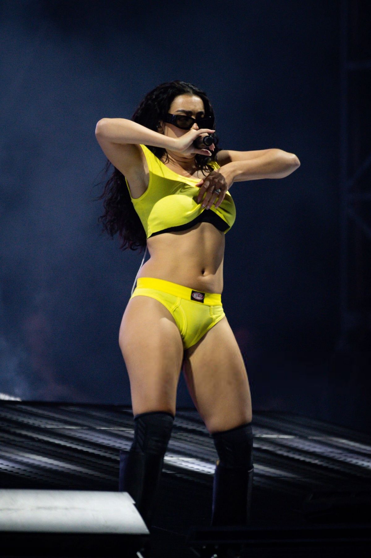 Charli XCX Performs at Sziget Festival, August 2025