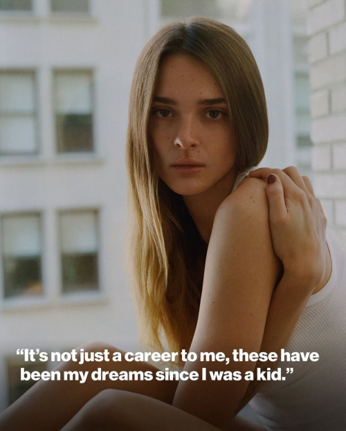 Charlotte Lawrence for Paper Magazine, August 2025 1