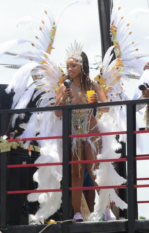 Chloe Bailey Crop Over Festival in Barbados, August 2025 2