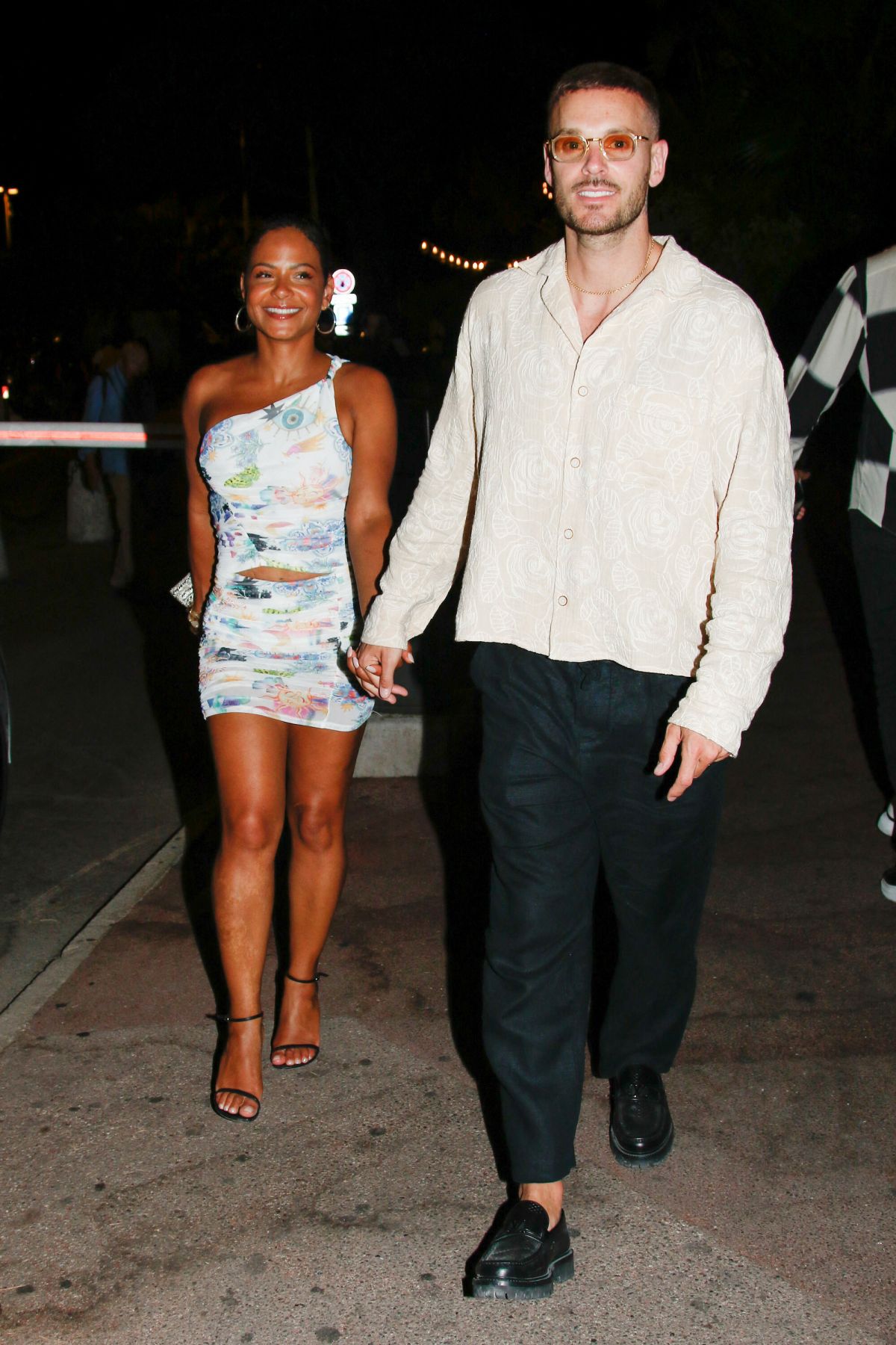Christina Milian & Matt Pokora in Saint Tropez, August 2025