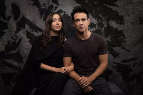 Cristin Milioti and Colin Farrell LA Times The Envelope, August 2025 1