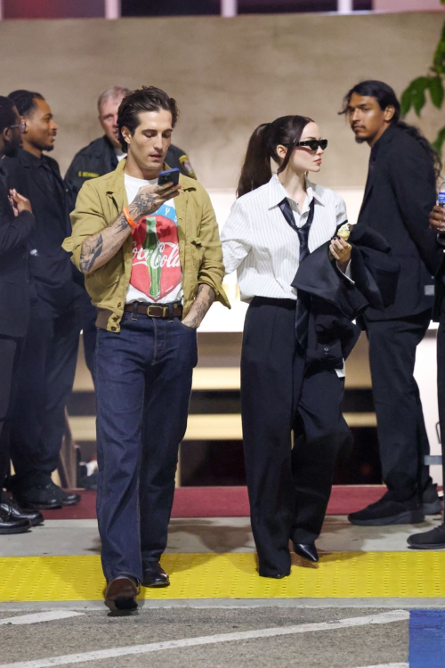 Dove Cameron and Damiano David at Gaga concert, July 2025 1