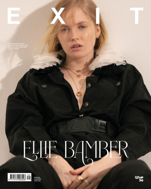 Ellie Bamber for Exit Magazine, Spring/Summer 2025