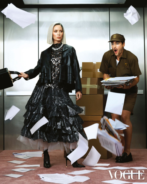 Emily Blunt elegant in Vogue Hong Kong, August 2025 2