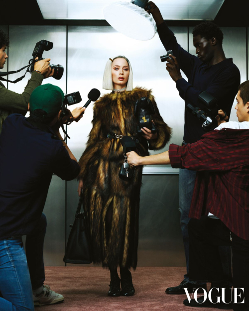 Emily Blunt elegant in Vogue Hong Kong, August 2025 8