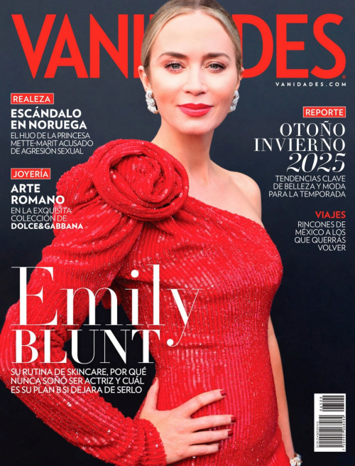 Emily Blunt in Vanidades Mexico, September 2025