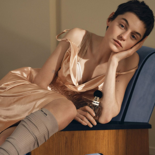 Emma Corrin fronts Miutine fragrance by Miu Miu, 2025 8