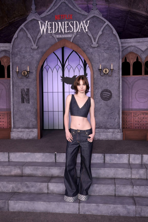 Emma Myers at Wednesday Graveyard Gala NYC, August 2025 3