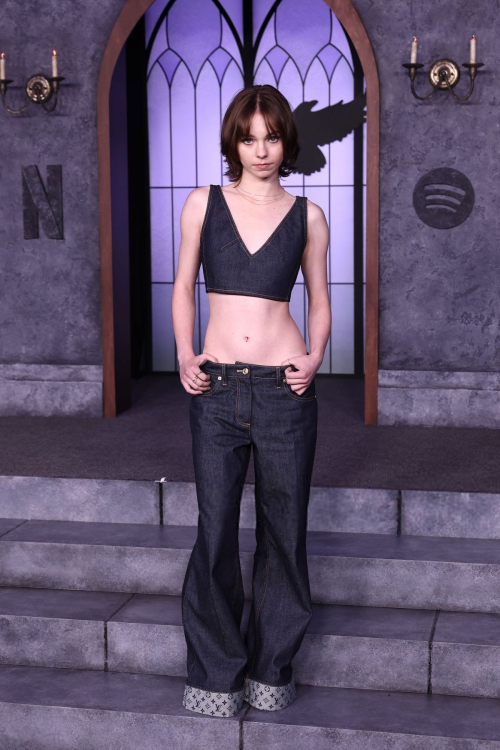Emma Myers at Wednesday Graveyard Gala NYC, August 2025 6