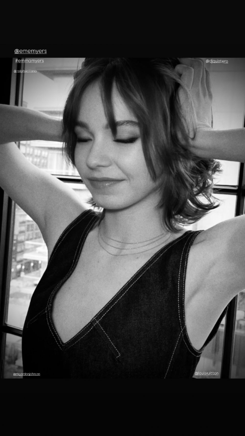 Emma Myers at Wednesday Graveyard Gala portraits, August 2025 3