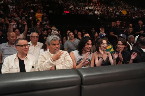 Emma Myers at WWE Monday Night RAW in Brooklyn 2
