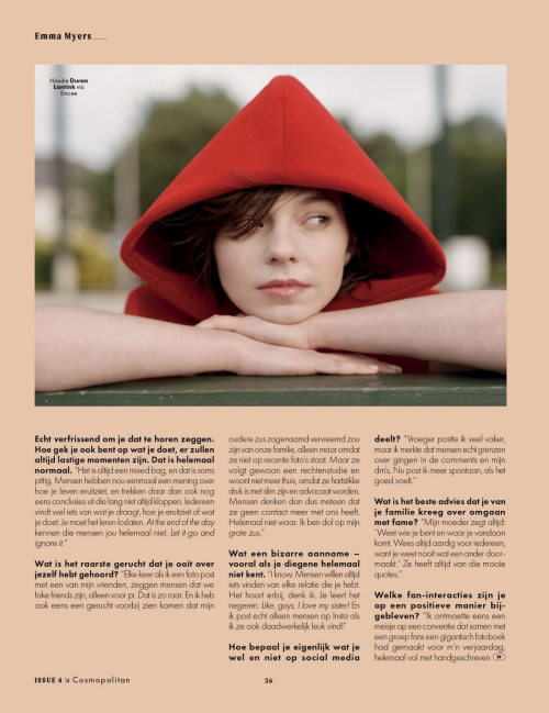 Emma Myers Cosmopolitan Netherlands, June 2025 5