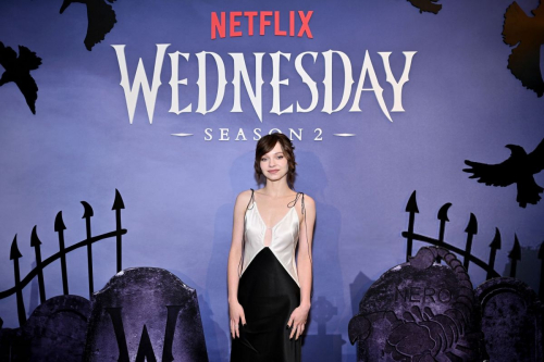 Emma Myers Wednesday Season 2 Screening, August 2025 5