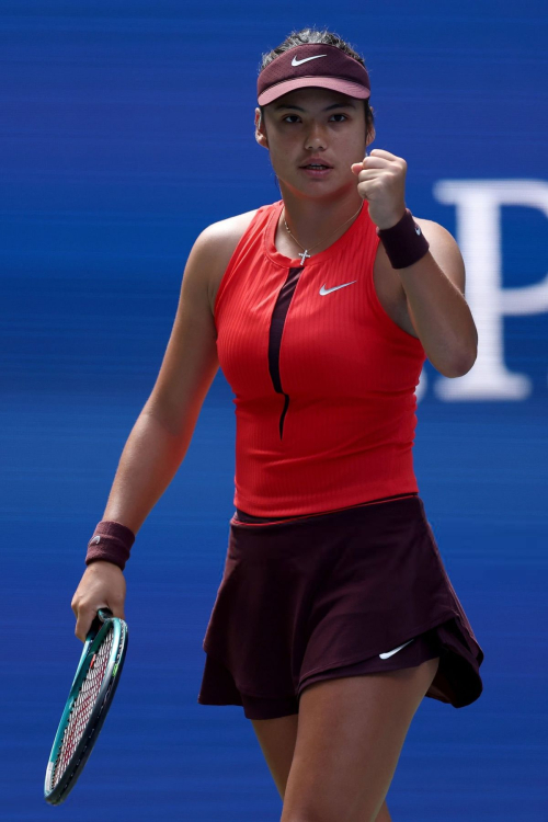 Emma Raducanu defeats Janice Tjen at US Open NY, August 2025