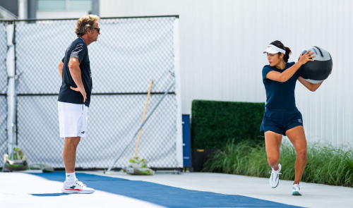 Emma Raducanu Practice Session Cincinnati Open, August 2025 2