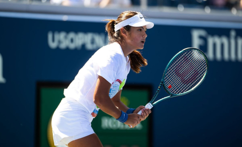 Emma Raducanu practice session US Open, August 2025 1