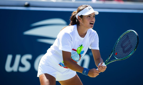 Emma Raducanu practice session US Open, August 2025 2