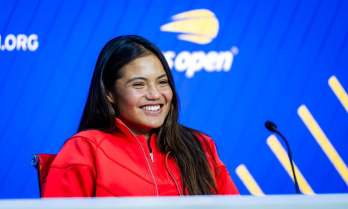 Emma Raducanu practice session US Open, August 2025 5